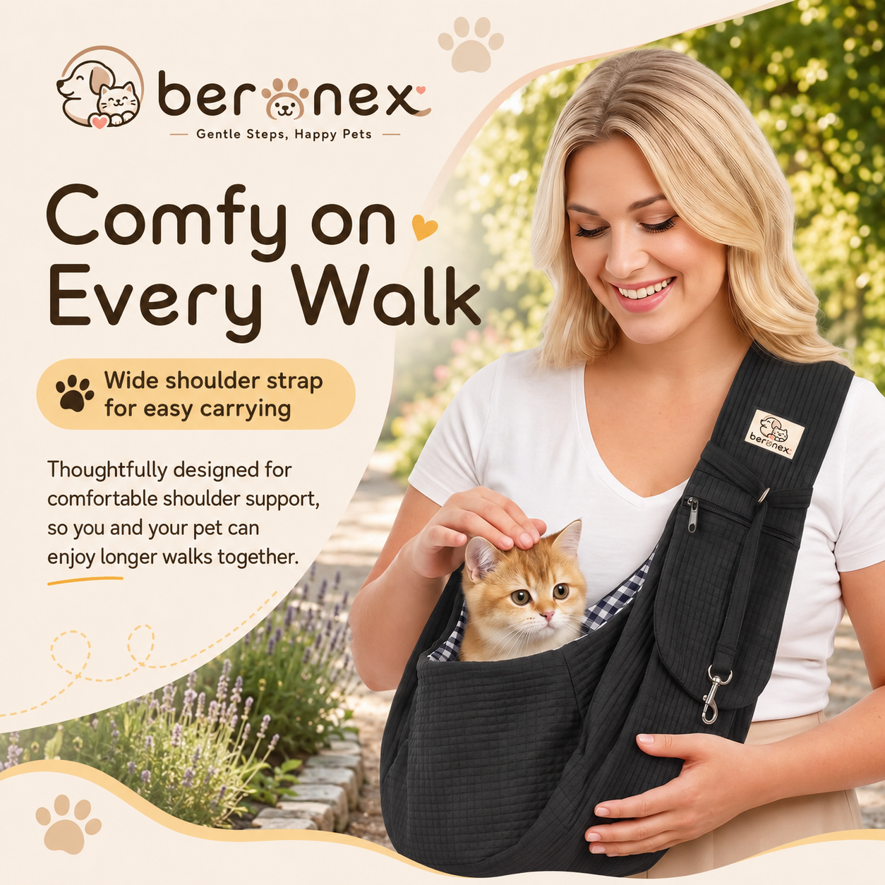 SafeComfort Pet Carrier Backpack