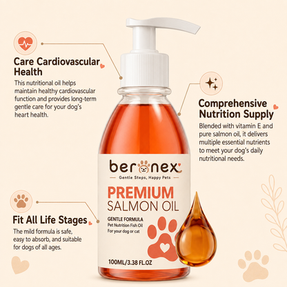 Nourish & Shine Salmon Oil for Pets