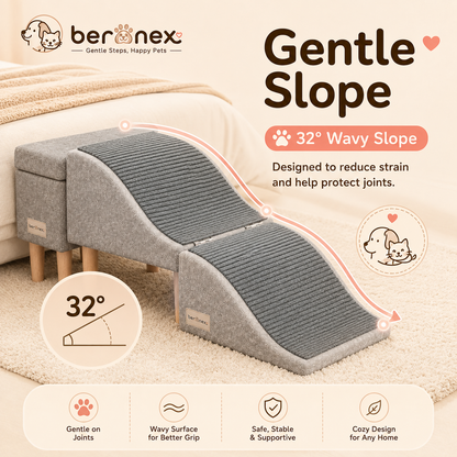 Adjustable Pet Steps for Dogs