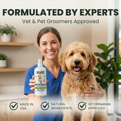 Effortless Tangle-Free Dog Coat Spray