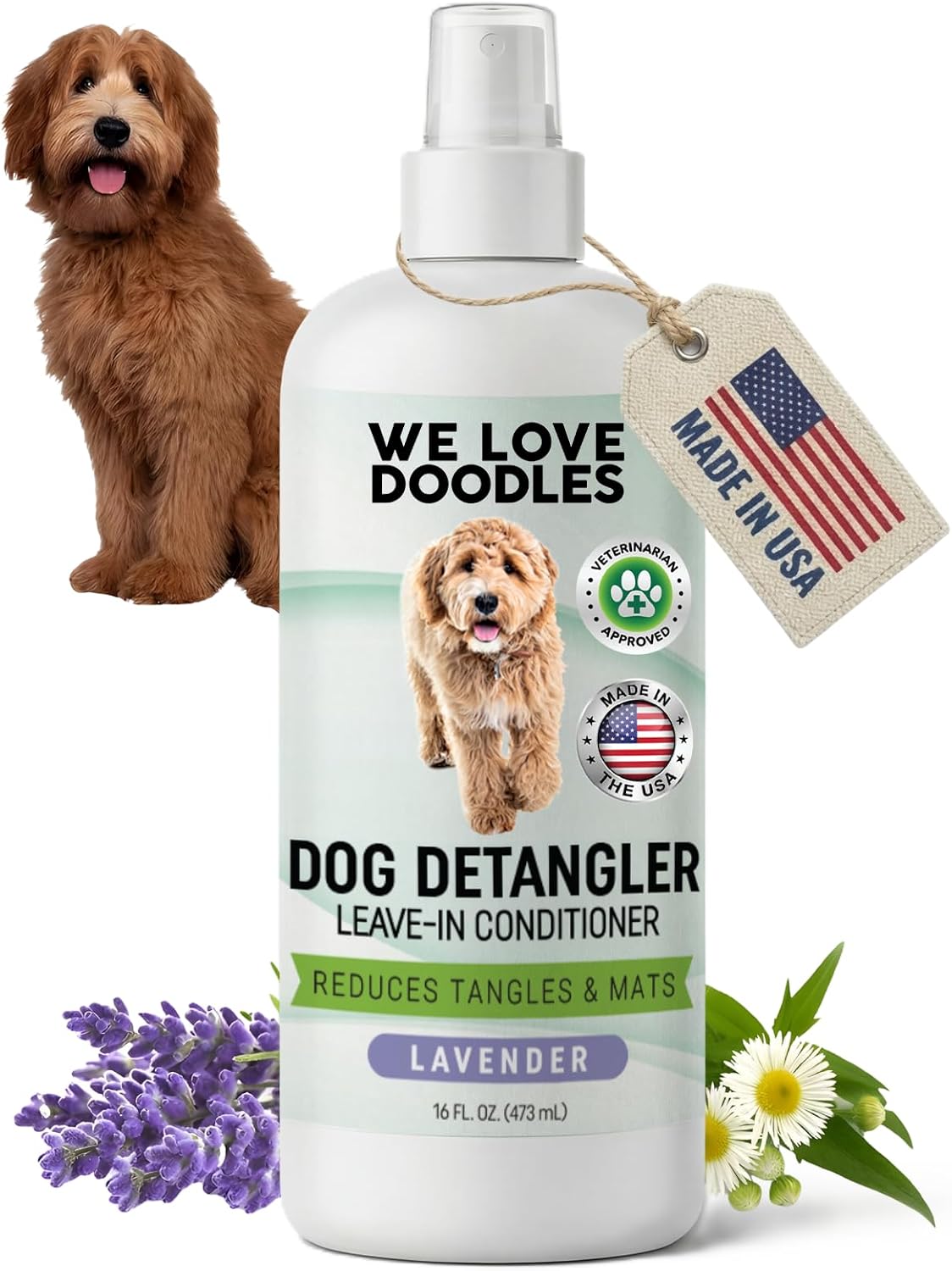 Effortless Tangle-Free Dog Coat Spray