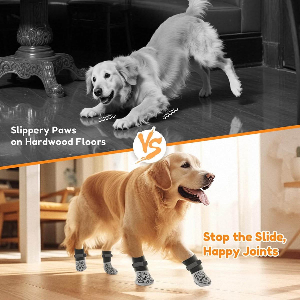 Premium Non-Slip Dog Socks for Safety and Comfort
