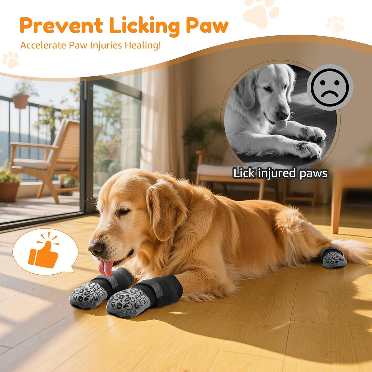 Premium Non-Slip Dog Socks for Safety and Comfort