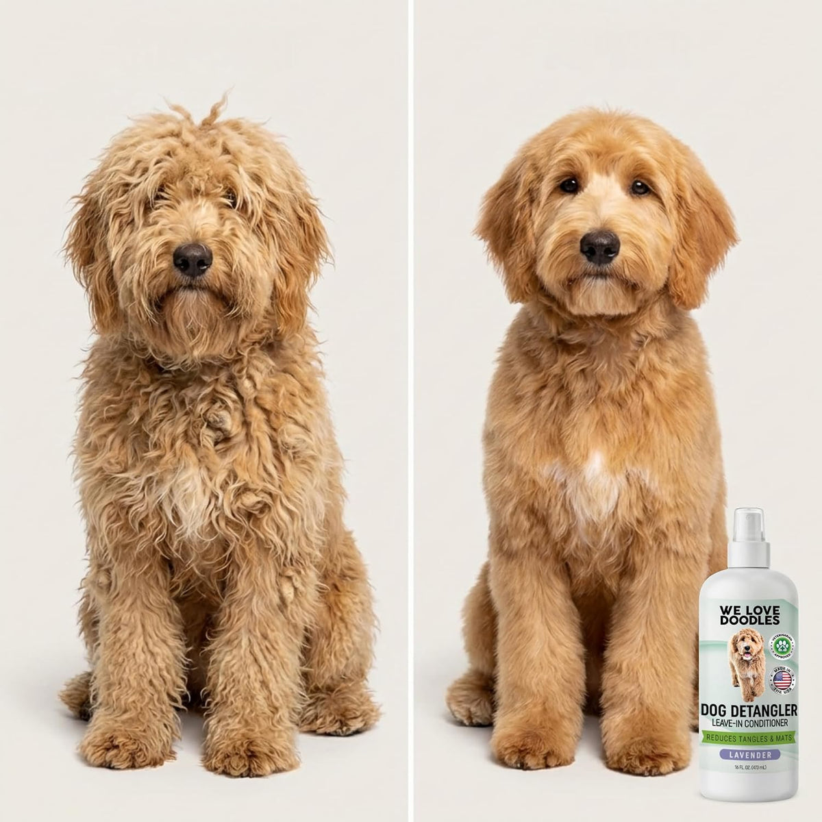 Premium grooming in a bottle