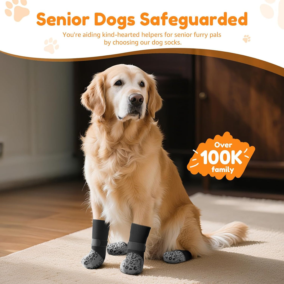 Premium Non-Slip Dog Socks for Safety and Comfort