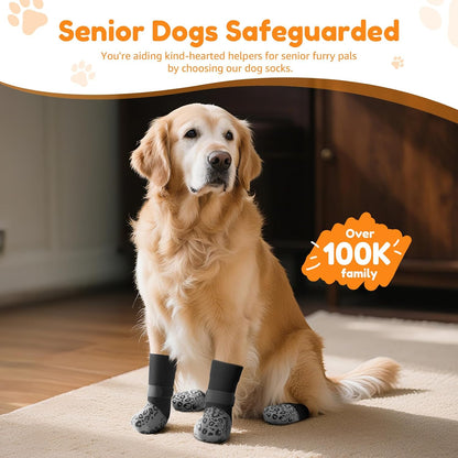 Premium Non-Slip Dog Socks for Safety and Comfort