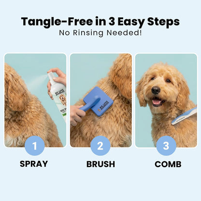 Effortless Tangle-Free Dog Coat Spray