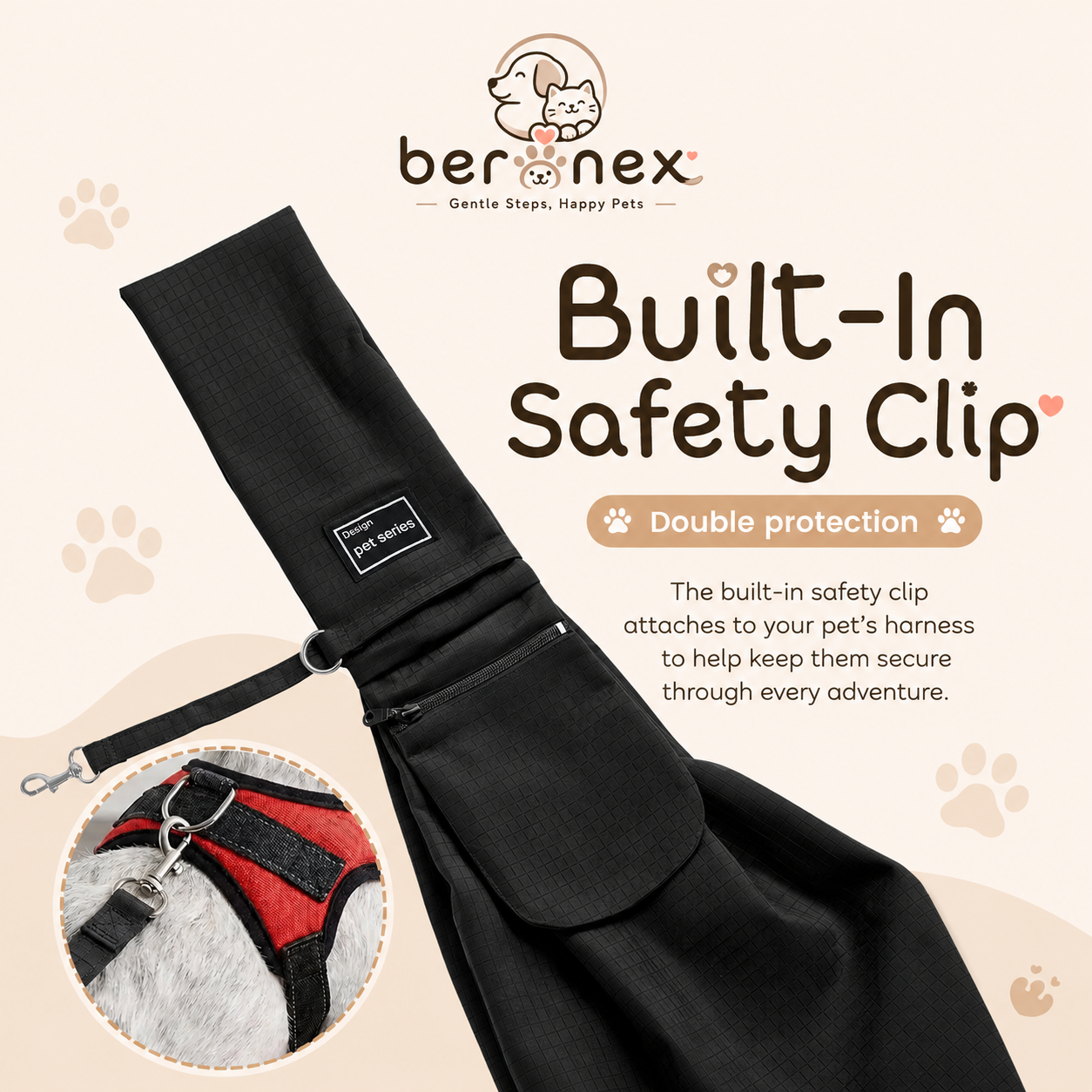 SafeComfort Pet Carrier Backpack