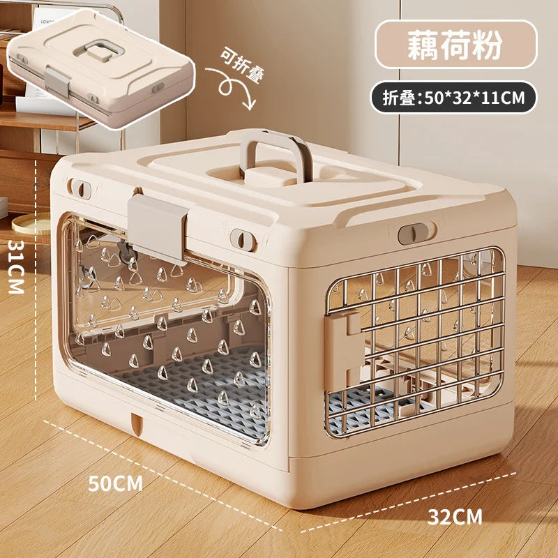 Travel-friendly Pet Carrier for Safe & Comfortable Journeys