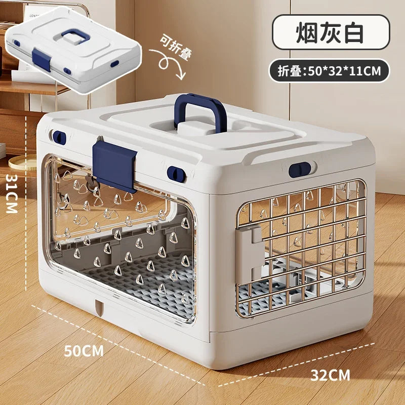 Travel-friendly Pet Carrier for Safe & Comfortable Journeys