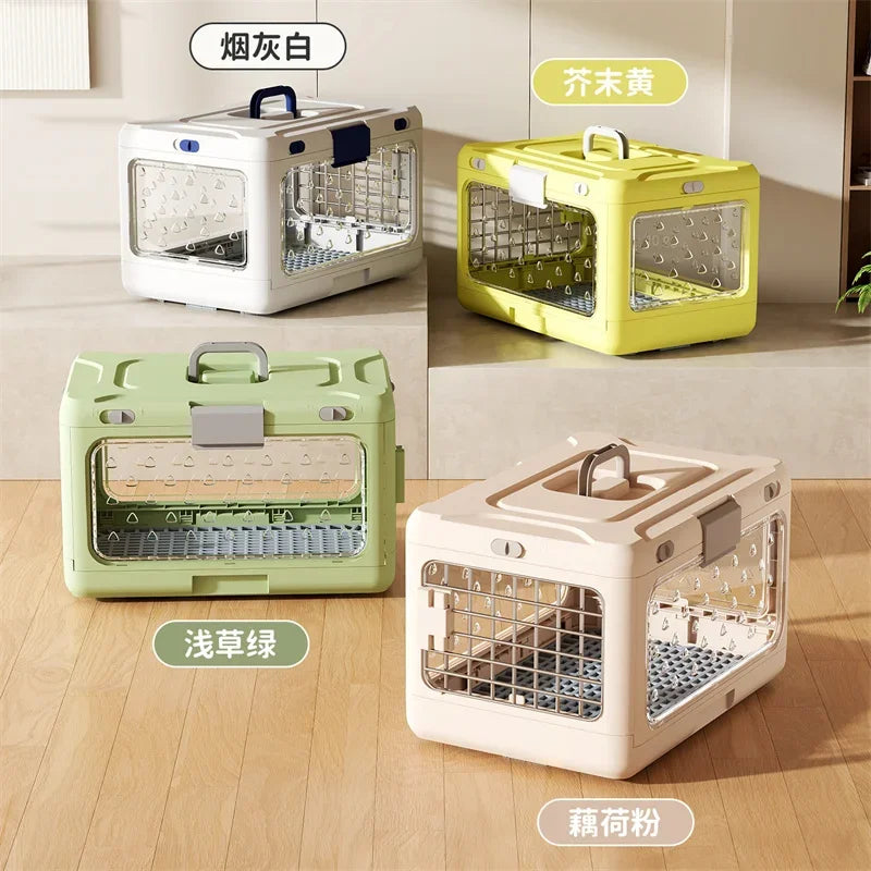 Travel-friendly Pet Carrier for Safe & Comfortable Journeys