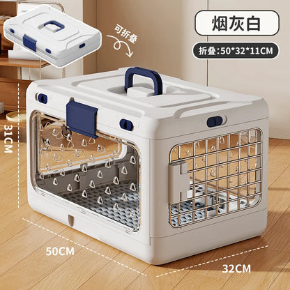 Travel-friendly Pet Carrier for Safe & Comfortable Journeys